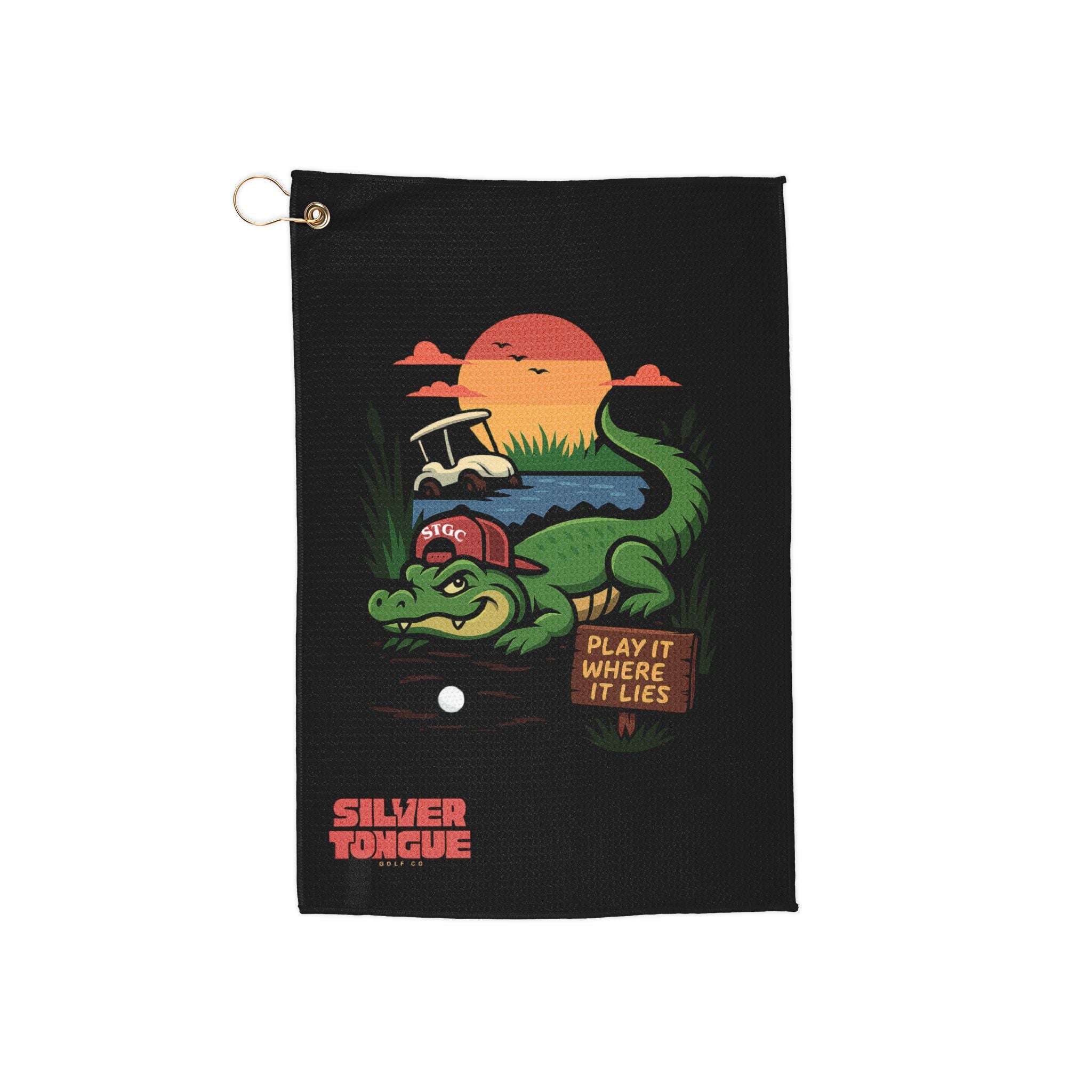 Play it Where it Lies - Tee Time Towel