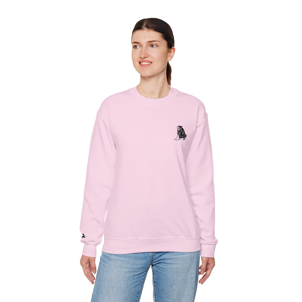 Death Comes in 3 (Putts) - Fairway Crewneck Sweatshirt