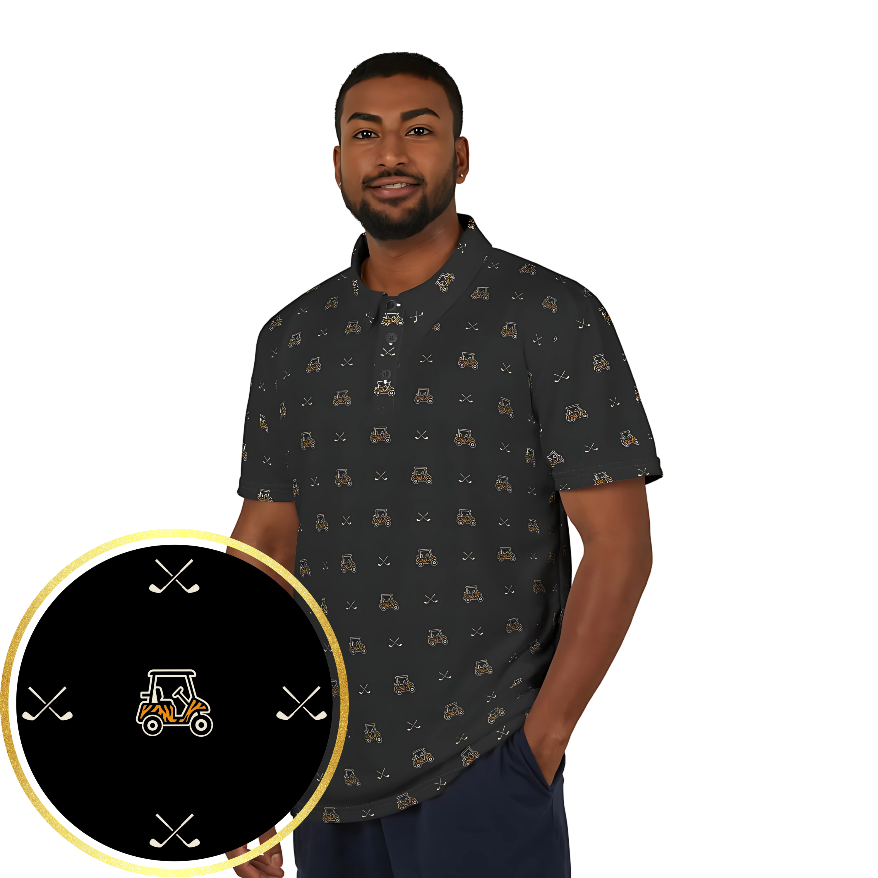 GOAT Cart - Unisex Course Polo