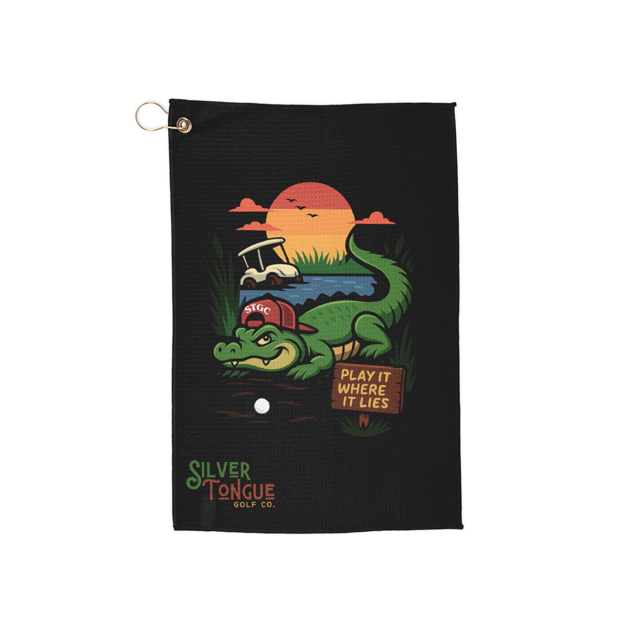 Play it Where it Lies - Golf Towel