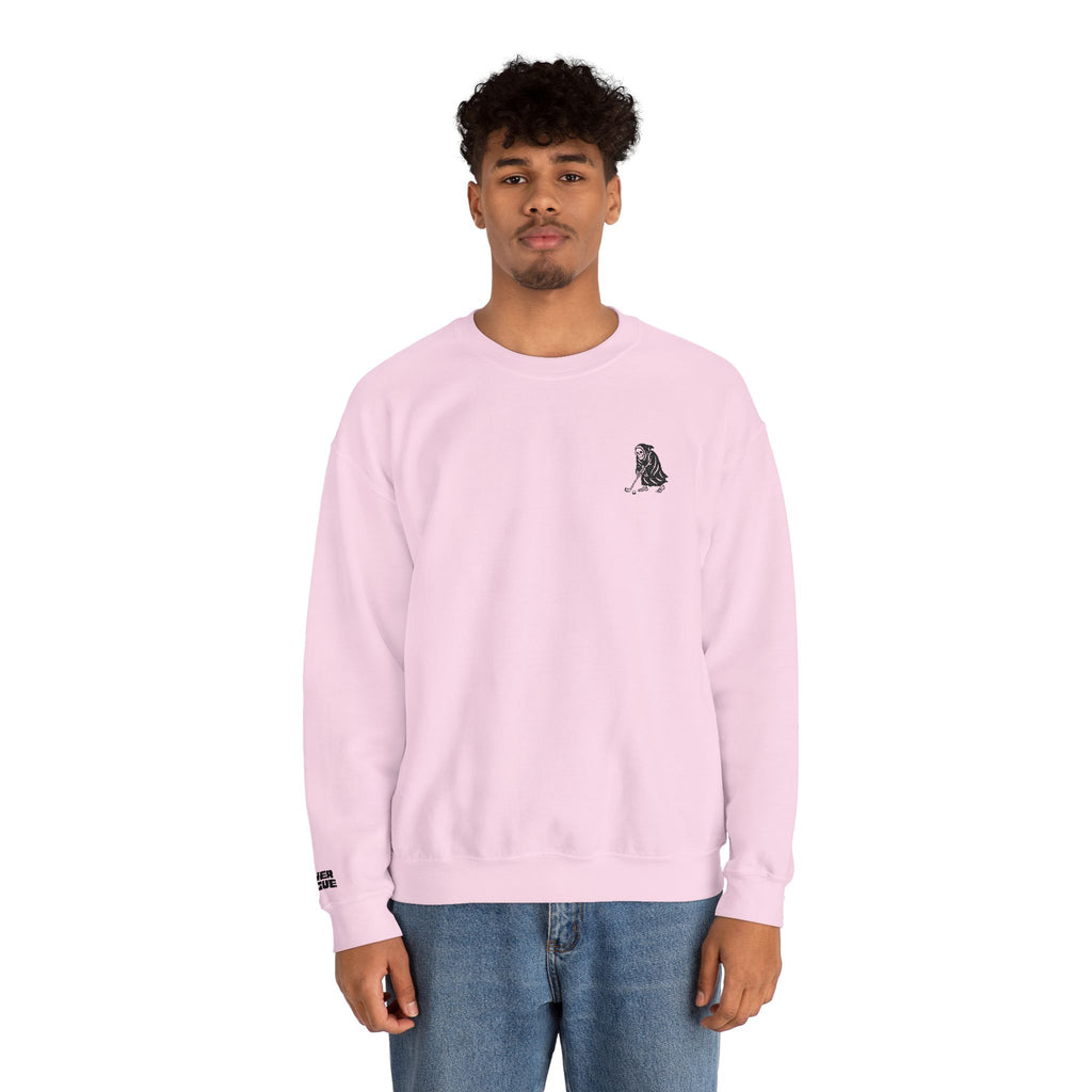 Death Comes in 3 (Putts) - Fairway Crewneck Sweatshirt