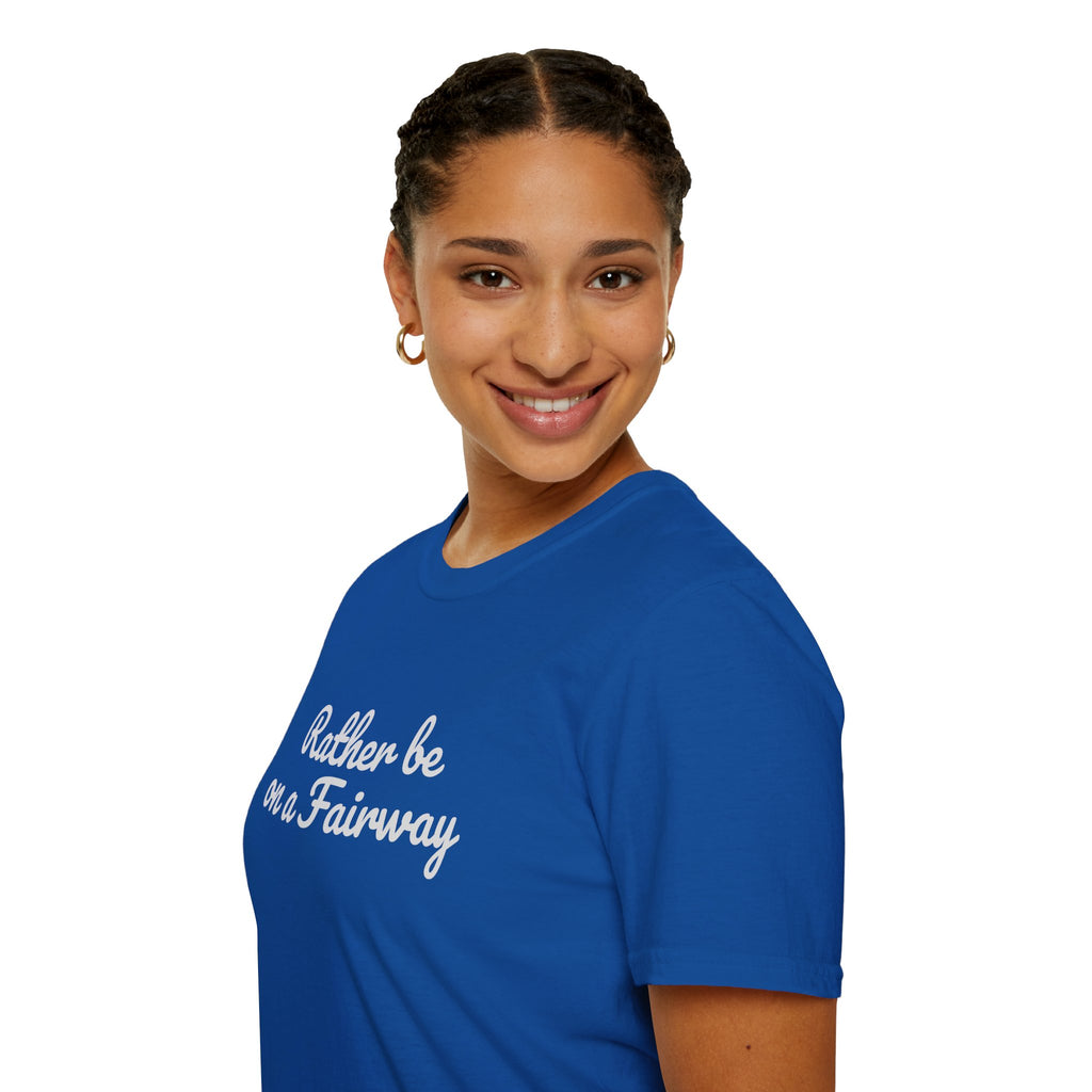 Rather be on a Fairway - Unisex t-Shirt