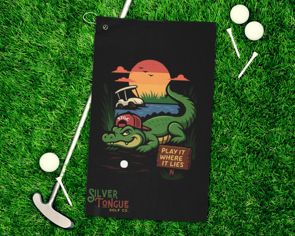 Play it Where it Lies - Golf Towel